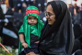 حسینیه ایران؛ سوگواره شیرخوارگان حسینی در چهارباغ عباسی اصفهان