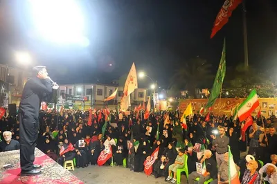 صد و چهل‌ودومین اجتماع مردم انقلابی بابلسر در میدان شهدا 