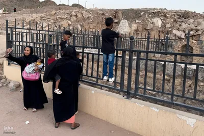 زیارت دوره زائران در مدینه منوره