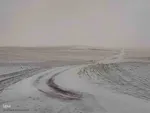 طبیعت برفی ارتفاعات و مناطق روستایی اهر