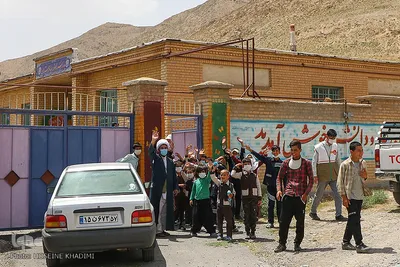 حضور اردوی جهادی اراک در روستای بهادرستان