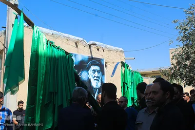 آئین سنتی«علَم‌کشان» در روستای انجدان - اراک/عکاس:زهرا بهرامی