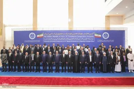 مراسم استقبال از میهمانان چهاردهمین دوره تحلیف ریاست جمهوری ایران
