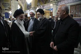 مراسم یادبود آیت‌الله سید محمد شاهچراغی در قم