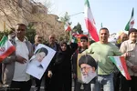 راهپیمایی شیرازی ها بر علیه اغتشاشگران