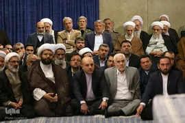 دیدار مسئولان نظام و سفرای کشورهای اسلامی با رهبر انقلاب