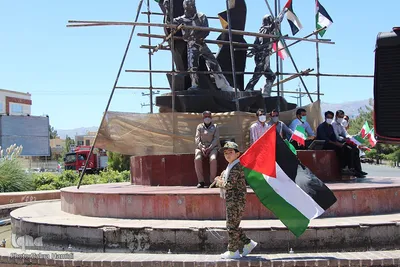 اجتماع بیرجندی‌ها در حمایت از مردم فلسطین