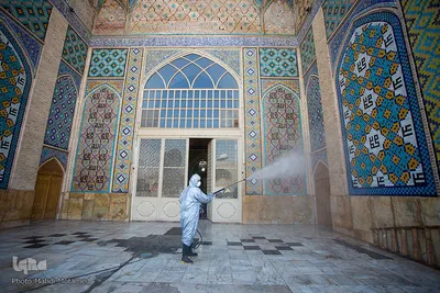 اقامه نماز جمعه پس از چند ماه تعطیلی - قزوین‎