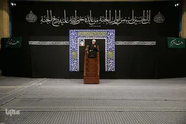مراسم عزاداری شب تاسوعا با حضور رهبر معظم انقلاب