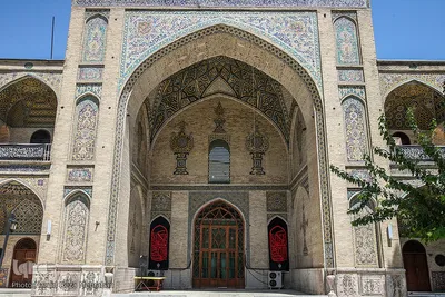 افراشته فیروزه‌ای؛ مسجد سپه‌سالار