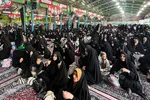 سوگواری بانوان اصفهانی به یاد شهیدان خدمت