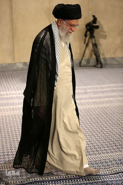 سوگواری ضربت خوردن حضرت امیرالمؤمنین(ع) در حسینه امام خمینی(ره)