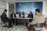 بازدید مسئول دفتر نمایندگی ولی‌فقیه در سپاه روح‌الله استان از ایکنا مرکزی/عکاس:زهرا بهرامی
