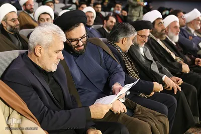 اختتامیه بخش آقایان مسابقات قرآن اوقاف در قزوین