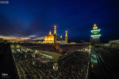 حرم مطهر علوی در آستانهٔ میلاد مولود کعبه