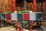 مراسم استقبال و وداع با شهید گمنام در جهاددانشگاهی سمنان