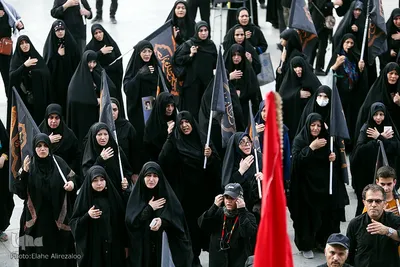 مراسم آیینی جاماندگان اربعین حسینی