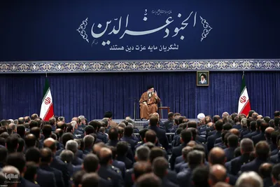 دیدار جمعی از فرماندهان نیروی هوایی با مقام معظم رهبری