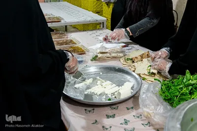 مراسم اعتکاف در مسجد جامع رجایی شهر کرج