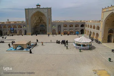گردشگری نوروزی در مسجد جامع اصفهان