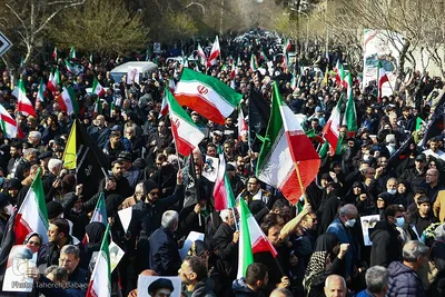 تشییع پیکر فرماندهان شهید
