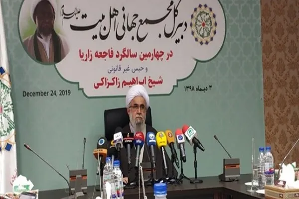إضطهاد الزكزاكي مستنكر في كل الأديان والأعراف