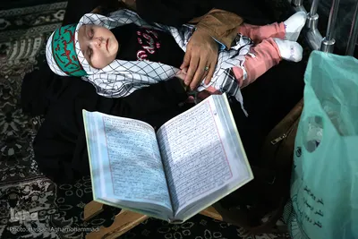کرسی تلاوت قرآن شب عاشورا در حرم عبدالعظیم حسنی (ع)