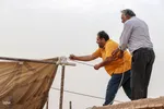 آیین سنتی پوش کشی در خانه امام حسینی یزد‎