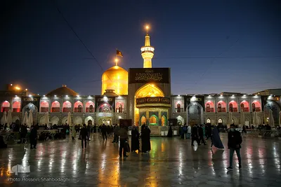 حرم امام رئوف در روزهای پایانی ماه صفر
