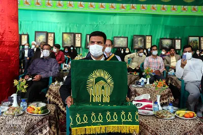 آیین رونمایی از ترتیل تند قرآن کریم با عنوان آوای معرفت
