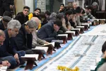 محفل انس با قرآن کریم به مناسبت فرارسیدن دهه فجر در ملایر