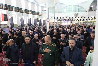 اقامه نماز ظهر عاشورا در اهر