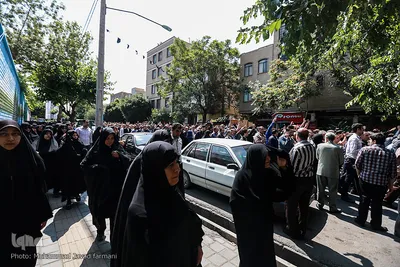 مراسم تشییع پیکر مرحوم حجت‌الاسلام سیدمهدی طباطبایی، استاد برجسته اخلاق