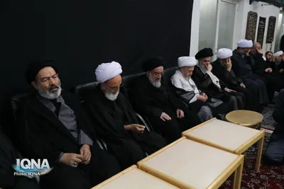 عزاداری روز شهادت امام رضا در دفتر مراجع