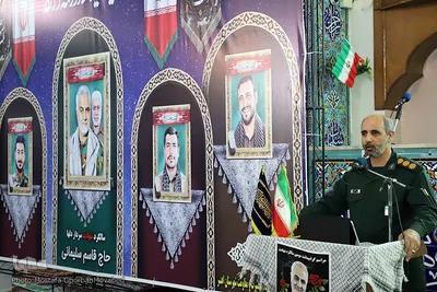 مراسم گرامیداشت سومین سالگرد شهادت سردار سرافراز سپاه اسلام حاج قاسم سلیمانی در اهر
