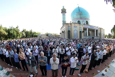 نماز عید سعید فطر در کرج
