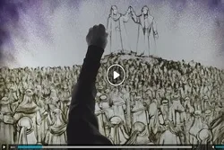 KLİP | Fatimə İbadinin qum üzərində rəssamlığı: 