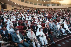 ‎جشن ازدواج ۱۱۴ زوج دارای معلولیت