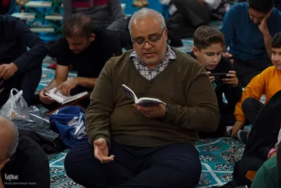 مراسم شب ۲۳ قدر در حرم علی بن حمزه(ع)