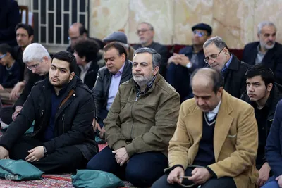 مراسم ترحیم مرحوم یعقوب منصوری پدر کریم منصوری قاری ممتاز و بین المللی کشور