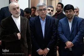بازدید علی‌اکبر صالحی، معاون رئیس‌جمهور و رئیس سازمان انرژی اتمی کشور از ایکنا