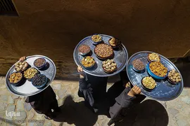 آیین سنتی ۶ امام حسین در شهر بَرزُک کاشان