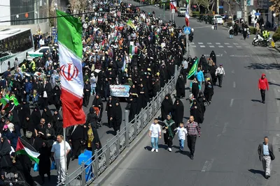 راهپیمایی روز قدس در کرج‎