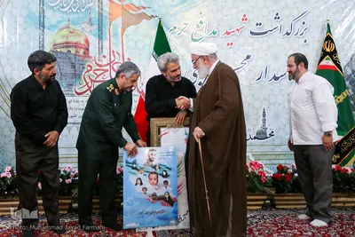 بزرگداشت شهید مدافع حرم محسن حججی درتهران