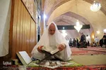 مراسم معنوی «اعتکاف» در مسجد جامع تبریز