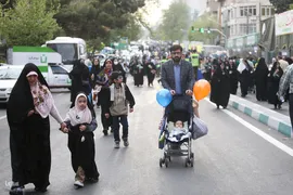 حواشی نماز بندگی و همبستگی عید فطر در تهران