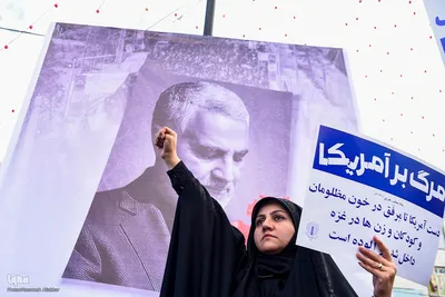 راهپیمایی مردم کرج در محکومیت حمله تروریستی کرمان‎