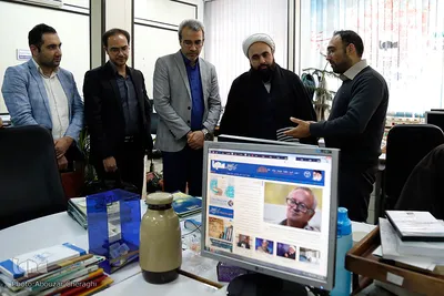 بازدید حجت‌الاسلام مجتبی صداقت، سرپرست معاونت فرهنگی مرکز رسیدگی به امور مساجد از ایکنا