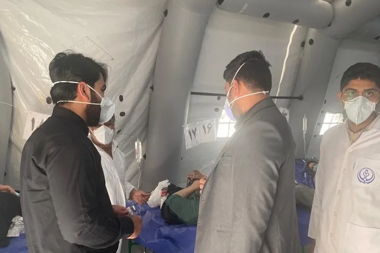 کمک‌رسانی ۲۰ گروه جهادی دانشجویی شیراز به بیماران کرونا