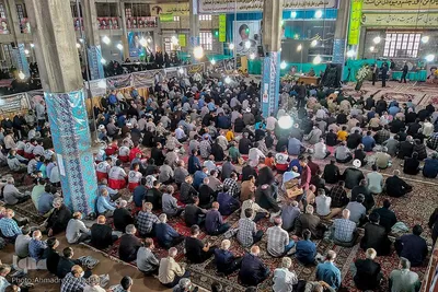 چهلمین روز درگذشت آیت‌الله فقیه در نی ریز فارس‎‎